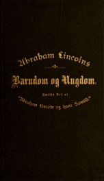 Abraham Lincoln og hans Samtid_cover