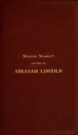 Letter to Abraham Lincoln_cover
