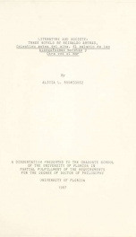 Literature and society: three novels by Reinaldo Arenas, Celestino antes del alba, El palacio de las blanquísimas mofetas y Otra vez el mar_cover