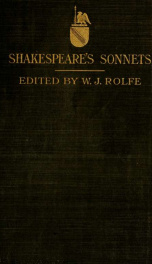 Shakespeare's sonnets;_cover