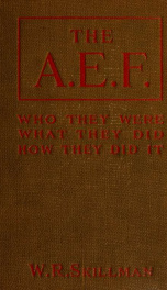The A. E. F.;_cover