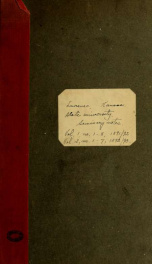 Seminary notes published by the Seminary of historical and political science_cover