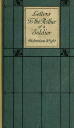 Letters to the mother of a soldier_cover