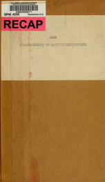 Misstatements of antivivisectionists; correspondence with American humane association_cover