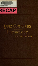 A compend of human physiology; especially adapted for the use of medical students_cover