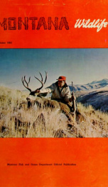 Montana wildlife VOL AUT 1963_cover