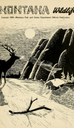 Montana wildlife VOL JAN 1958_cover
