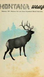 Montana wildlife VOL FEB 1957_cover