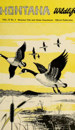 Montana wildlife VOL 4, No 3 1954_cover