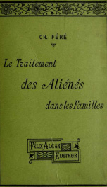 Le traitement des aliénés dans les familles_cover