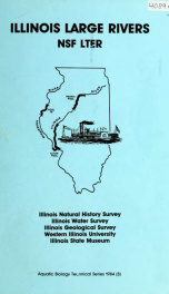 Ecological structure and function of major rivers in Illinois : "Large River LTER"_cover