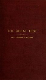 The great test, or, the struggles and triumph of Lorna Selover._cover