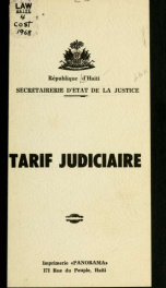 Tarif judiciaire_cover