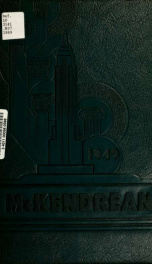 The McKendrean : being the year book of McKendree College 1_cover