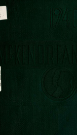 The McKendrean : being the year book of McKendree College 1_cover