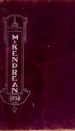 The McKendrean : being the year book of McKendree College 1_cover