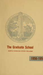 The Graduate school catalog_cover