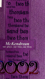 The McKendrean : being the year book of McKendree College 1_cover