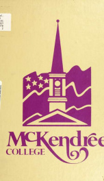 The McKendrean : being the year book of McKendree College 1_cover