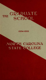 The Graduate school catalog_cover