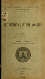 The mechanics of soil moisture_cover