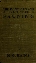 The principles and practice of pruning .._cover