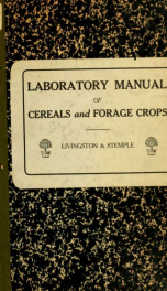 Laboratory manual of cereals and forage crops_cover