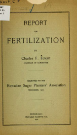 Report on fertilization_cover