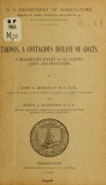 Takosis, a contagious disease of goats_cover