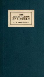 The assassination of Lincoln_cover