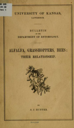 Alfalfa, grasshoppers, bees: their relationship_cover