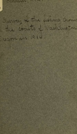 Survey of the fishing grounds on the coasts of Washington and Oregon in 1914_cover