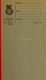 United States-Canada fisheries. Hearings before the Committee on foreign affairs, House of representatives, Sixty-third Congress, second session, on H.R. 13005_cover