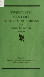 Twentieth century poultry buildings and how to build them_cover