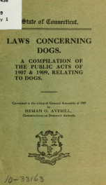 Laws concerning dogs_cover