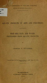 Aquatic products in arts and industries_cover