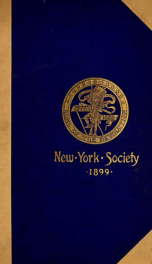 Year book of the Sons of the Revolution in the State of New York yr.1899_cover