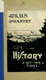 The Forty-seventh infantry; a history_cover