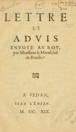 Lettre et Advis Envoyé av Roy_cover