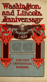 Colorado Memorial Day annual, 1909 : Lincoln Centennial number_cover