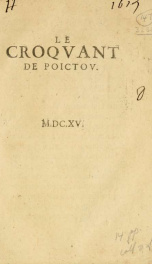 Croqvant de Poictov_cover