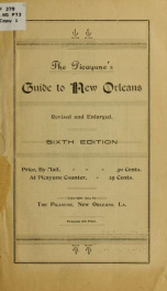 The Picayune's guide to New Orleans_cover