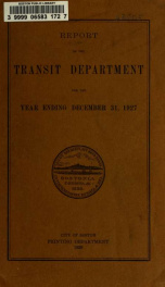 Annual report .. 1927_cover