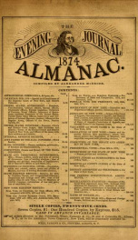 The evening journal ... almanac 1874_cover