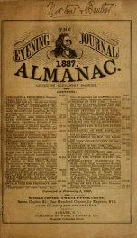 The evening journal ... almanac 1887_cover