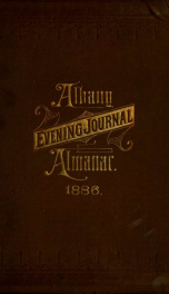 The evening journal ... almanac 1886_cover