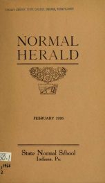 Normal Herald v.32 no.1_cover