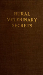 Rural veterinary secrets_cover