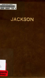 A branch of the Jacksons and correlated families, 1730-1911_cover