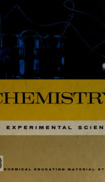 Chemistry, an experimental science_cover